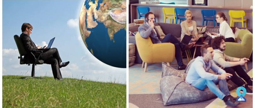 Difference Between Virtual Office and Coworking Space