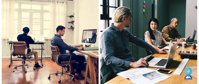 How Are Serviced Offices Different from Coworking Spaces