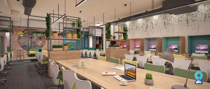 Ergonomic accessories in office Space in Ahmedabad, how does it create an impact.