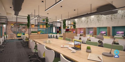 Ergonomic accessories in office Space in Ahmedabad, how does it create an impact.