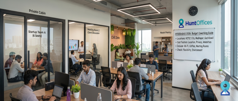 Budget Coworking Spaces in Hyderabad (2026): Costs &  Locations
