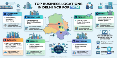 Top Business Locations in Delhi NCR for 2026