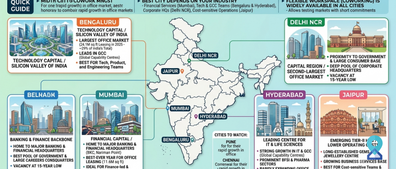 5 Top Indian Cities for Business