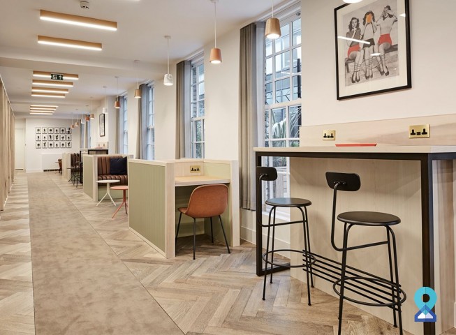 coworking space in Wimpole street, London